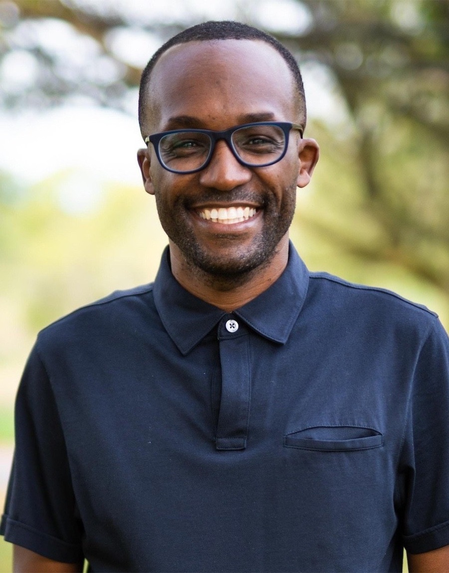Donnell Wyche, founder of Digital Lighthouse Designs, smiling outdoors